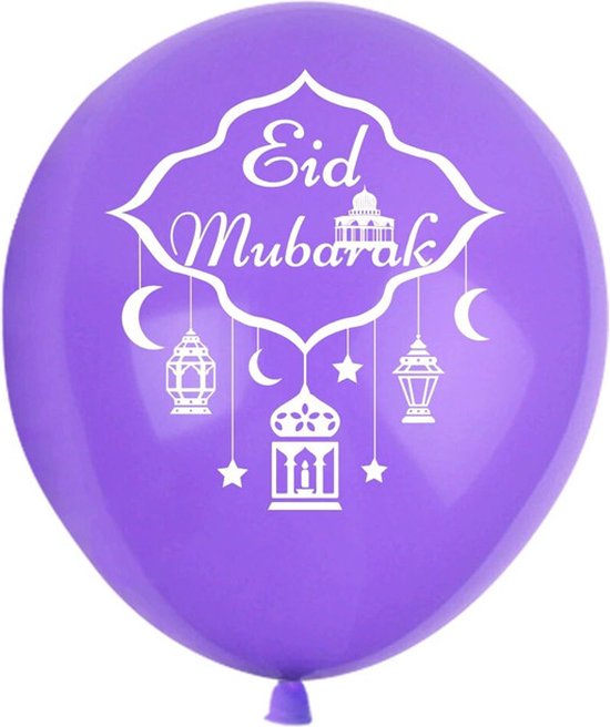 39 delig feestdecoratie set - Thema: Eid Mubarak / Ramadan / Suikerfeest
