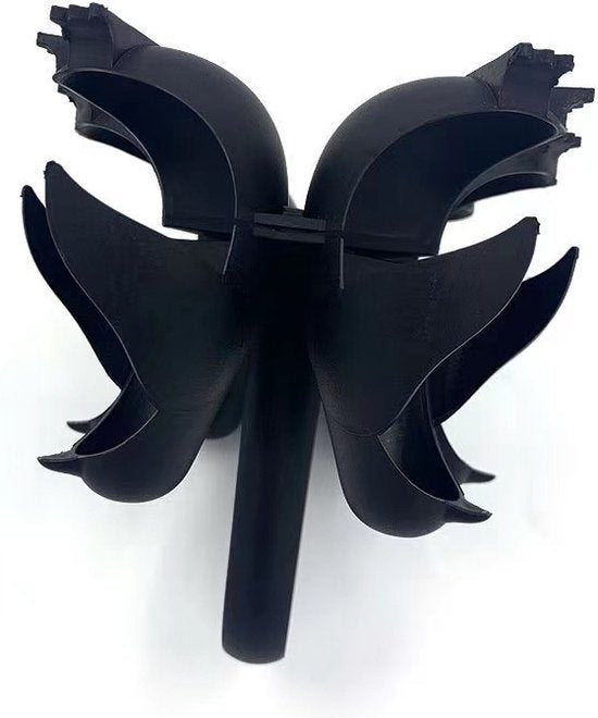 Pinguïn eirhouder met opvallend design-eierkoker-zwart