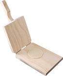 Merkloos Tortilla pers - taco, burrito & wraps (hout)