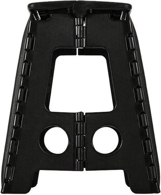 Klapkruk opvouwbaar met antislip zwart 29x22x45cm