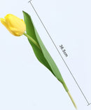 10stuks Prachtige kunst tulp-Realistische Uitstraling - Duurzaam en Onderhoudsvriendelijk- geel