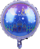 5 Aluminium Folie Ballonnen Set - Eid Mubarak