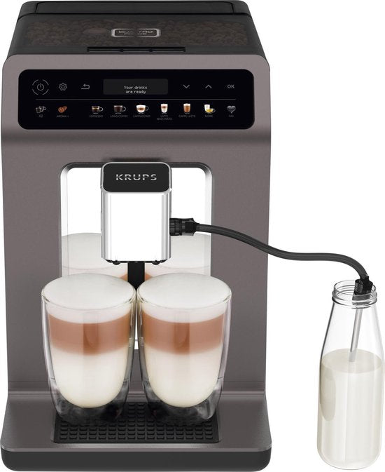 Krups Evidence One EA895E Volautomaat Espresso Grijs