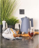 Alessi Plissé Waterkoker - 1,7L - Kunststof - Grijs