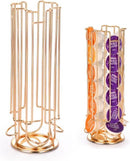 metalen rooster vergulde roterende  dolce gusto capsulehouder  24st goud