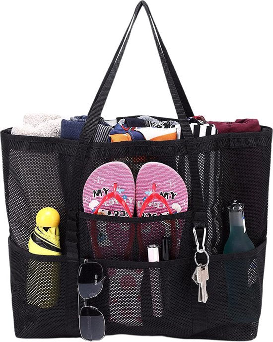 Multifunctionele Opvouwbare Strandtas - Ruime en Duurzame Ta