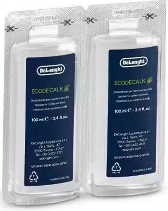 De'Longhi EcoDecalk Mini DLSC200 - Ontkalker 2x100ml