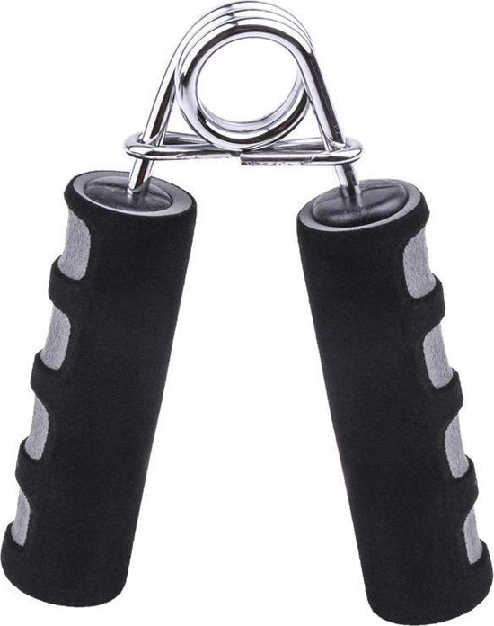 TDR - Fitness set 7-in-1 - Ab roller | Buikspiertrainer | Stretchband | Trainingswiel | Opdruksteunen | Push-up bars | Springtouw | Fitnessmat | Kniemat| Sportset | Thuis fitness - Zwart