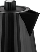 Alessi Plissé Waterkoker 1L Zwart