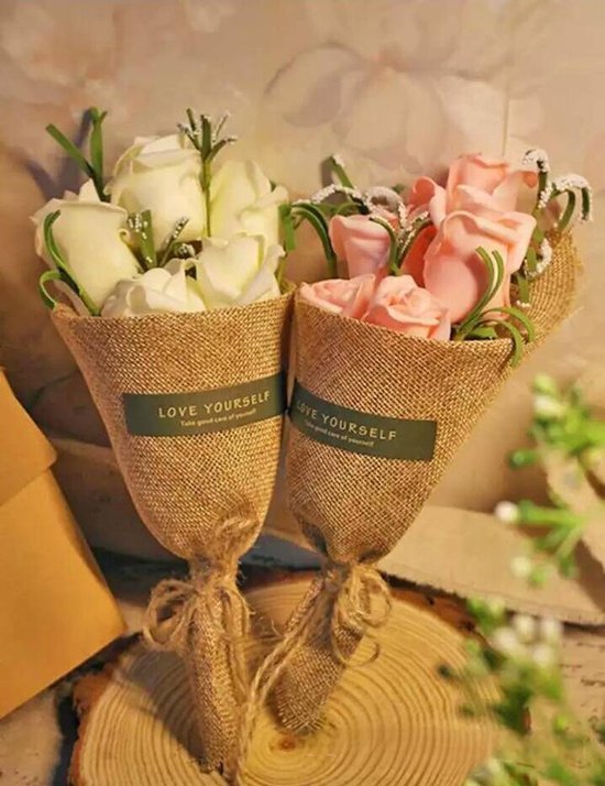 Linnen inpakpapier 49x300 cm - Scheurbestendig