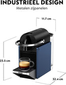 De'Longhi Nespresso Pixie EN127.BL - Koffiecupmachine - Blauw