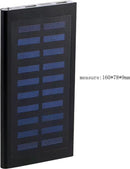 Solar Powerbank 20000mAh - Draagbare Zonne-energie Oplader m