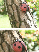 Rood Verlicht Lieveheersbeestje - Tuin Decoratie