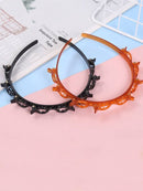 Haarband met klemmen-Haarband met clips- Antislip Haarband-D