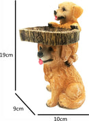 Unikorf Resin Vogelvoeder Hondenontwerp 9x10x19cm