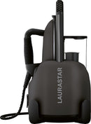 Laurastar Lift Xtra: Draagbare 3-in-1 Stoomcentrale, Strijkt, Ontkreukt en Reinigt Textiel, Hygiënische Stoom, Automatische Temperatuur, 3D Zoolplaat, Afneembare Watertank, Verticaal Strijken (Titan)