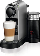 Krups Nespresso Citiz & Milk XN761B - Koffiecupmachine - Zilver - Met Melkopschuimer - Compact - Retro Design