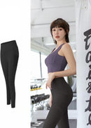 TDR - Fitness broek - Sportlegging - Yoga Broek -  Yogalegging - Dames - Zwart XL