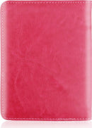 TDR Luxe kunstleren paspoort- en pasjeshouder - RFID & Roze
