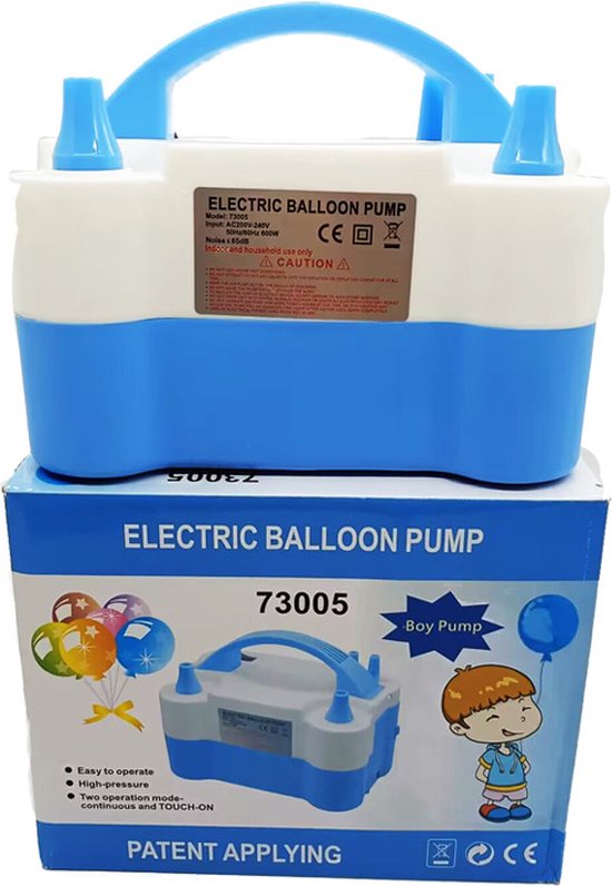Elektrische ballonnenpomp-- Snel, Efficiënt en Gemakkelijk in Gebruik-blauw