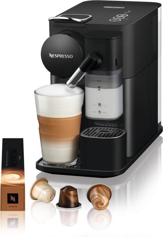 De'Longhi Nespresso Lattissima One EN510.B - Koffiecupmachine - Zwart