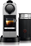 Krups Nespresso Citiz & Milk XN761B - Koffiecupmachine - Zilver - Met Melkopschuimer - Compact - Retro Design
