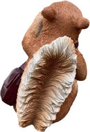 Weerbestendige Klimmende Eekhoorn Hanger met Tas 11x14x17cm