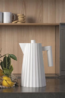 Alessi Plissé Waterkoker - 1,7L - Kunststof - Grijs
