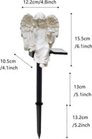 Zonne-energie Engel Tuinornament - Waterdicht Hars Beeldje