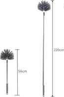 8-delige Telescoopsteelset met Plumeau, Lammellenreiniger, C