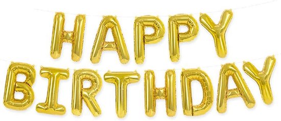 Feestelijke Latex Ballonnen 50 jaar - Goud