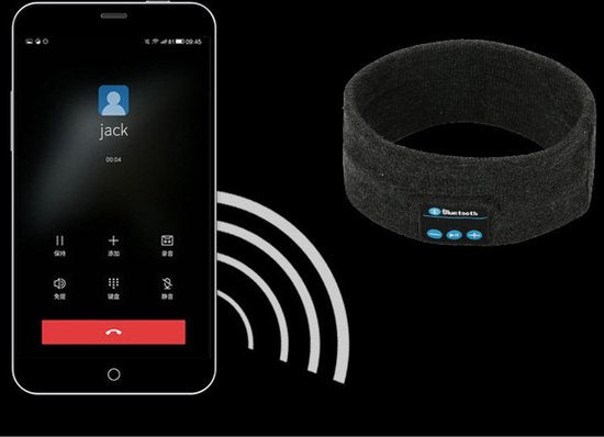 Sport hoofdband met Bluetooth en speakers