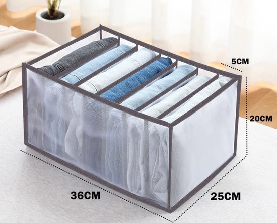 Set van 2 jeans lade organizers