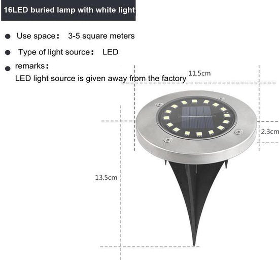 Xtraworks Buitenverlichting LED spots met lichtsensor Wit