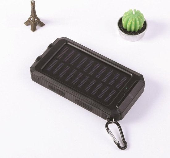 Draadloze zonne-energie powerbank 20000mAh