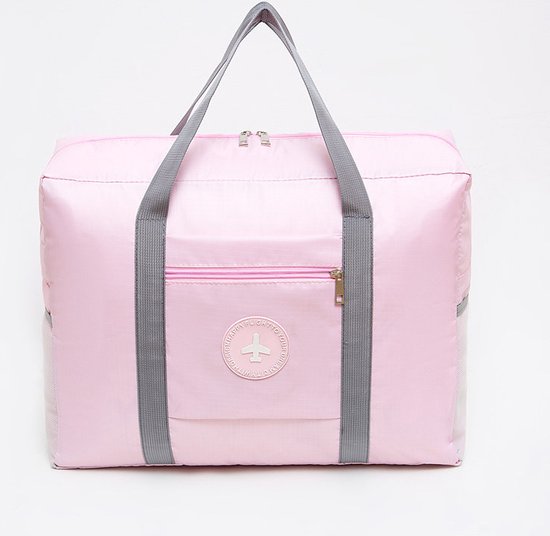 Opvouwbare handbagage reistas roze