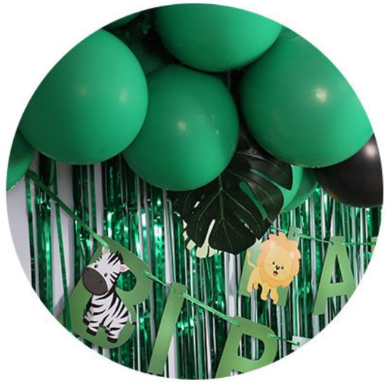 80-delige Jungle thema feestje ballonnen