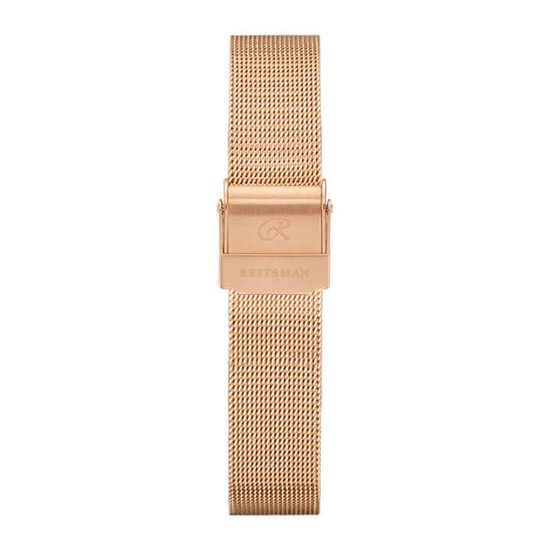 16mm Mesh Horlogeband in Roségoud