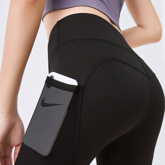 Fitnessbroek zwart dames